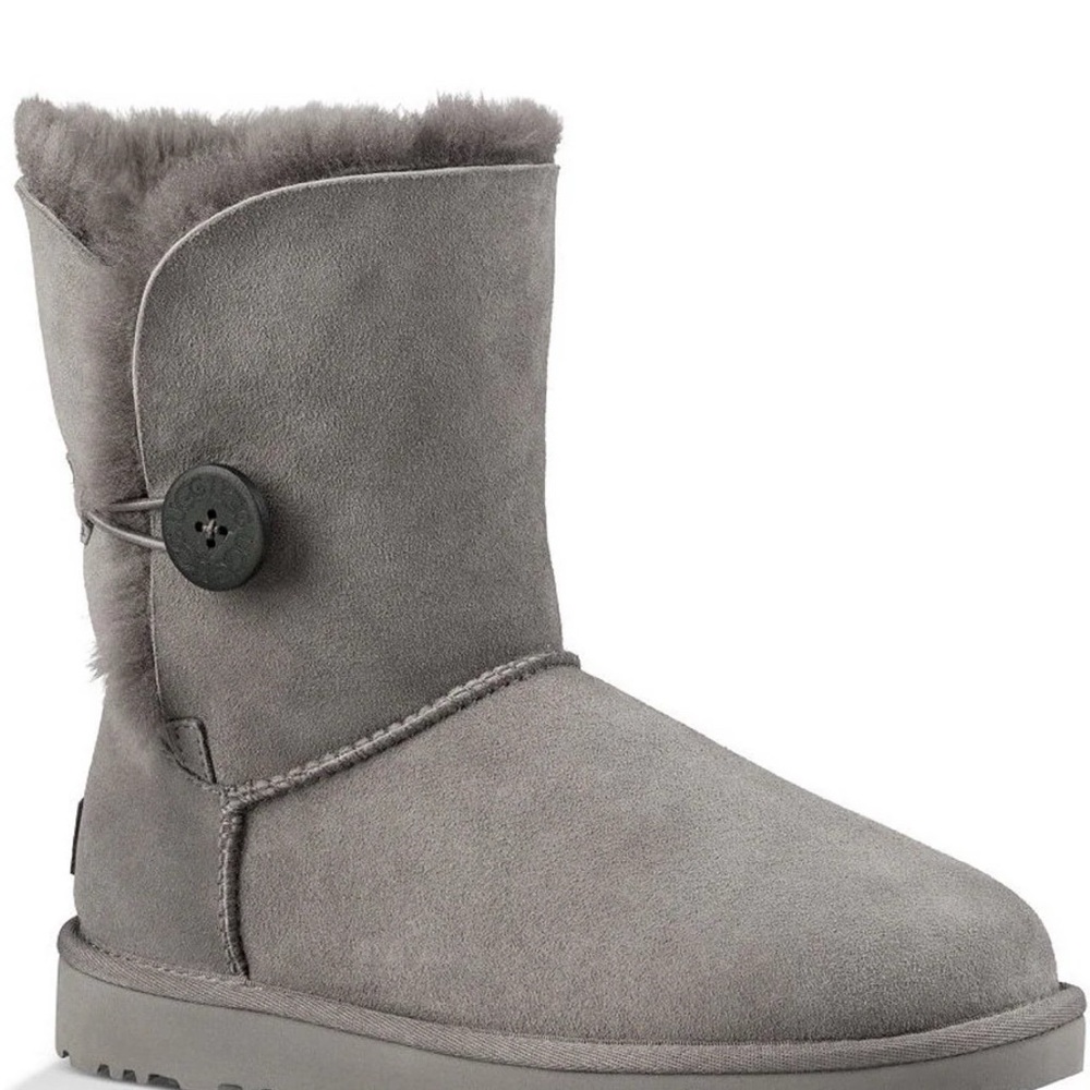 UGG Bailey Button Boots Grey